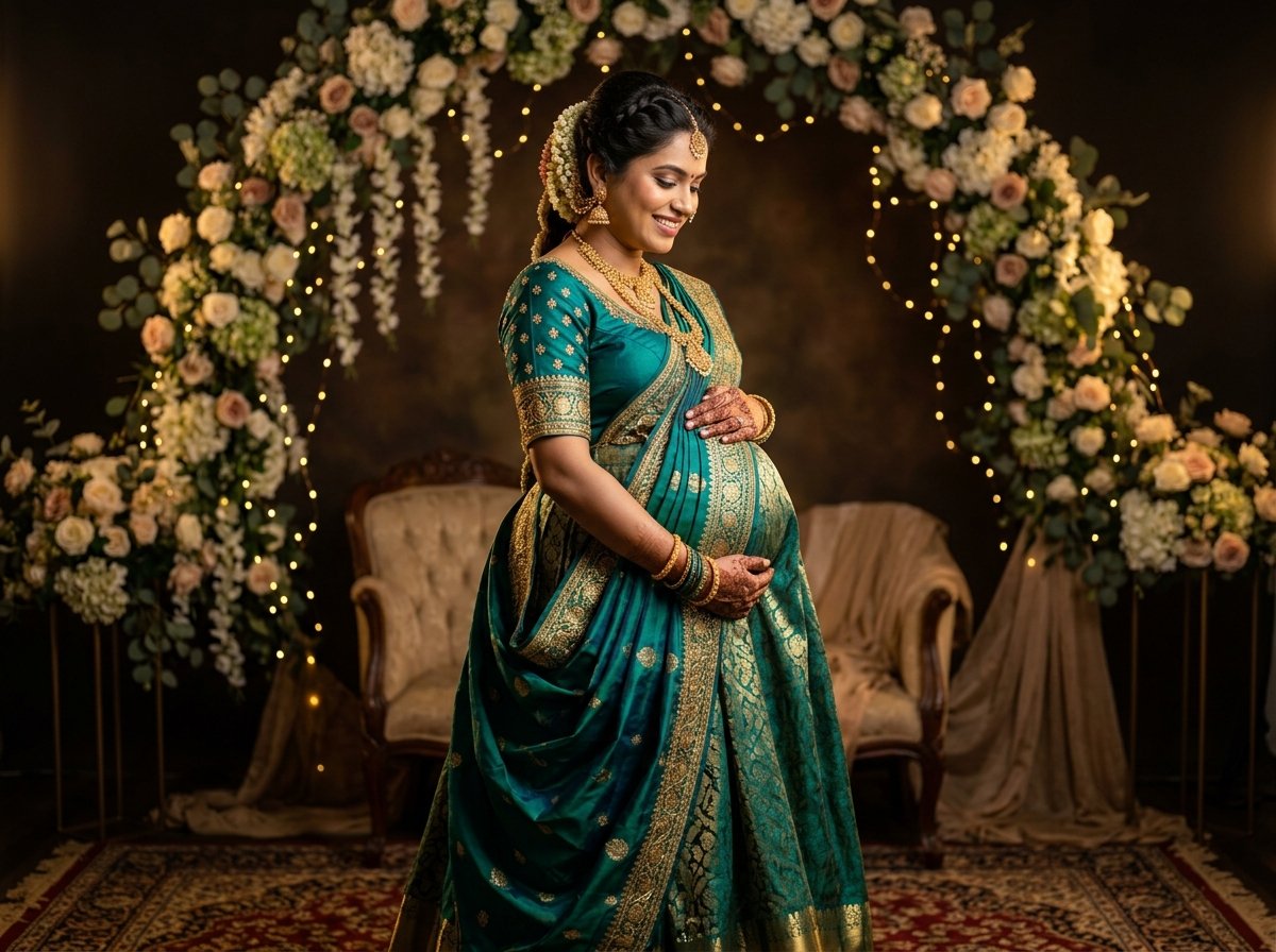 Golden Hour Divine Motherhood