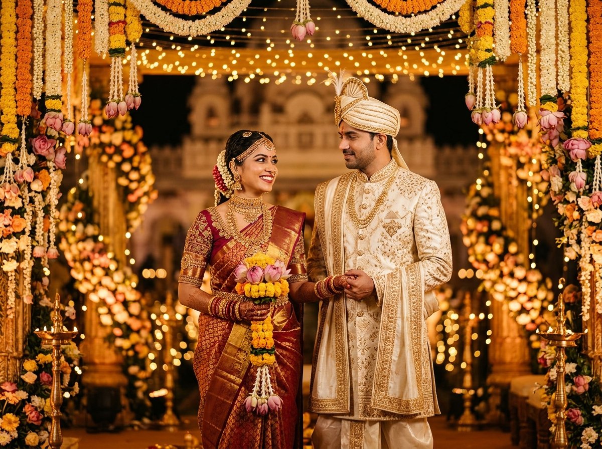 Grand Wedding & Heritage Ceremonial Portrait